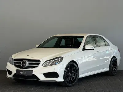 Brugt Mercedes E400 AMG line 333 HK (244 kW) 2015 Hvid Sedan
