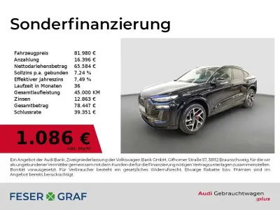 Gebraucht Audi Q6 Sportback e-tron Business 314 kW (428 PS) 2026 Mythosschwarz metallic SUV