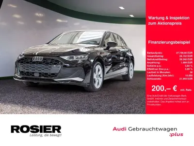 Gebraucht Audi A3 Advanced Plus 150 PS (110 kW) 2025 Schwarz / mythosschwarz Limousine