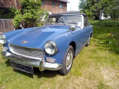 Brugt Austin Healey Sprite 65 HK (47 kW) 1969 Blå Cabriolet