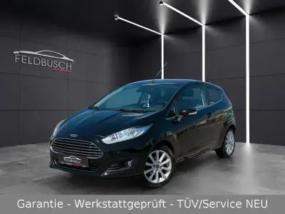 Gebraucht Ford Fiesta Titanium 101 PS (74 kW) 2017 Schwarz Kleinwagen