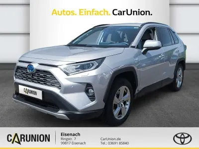 Gebraucht Toyota RAV4 Hybrid Lounge 222 PS (163 kW) 2020 Silver metallic SUV