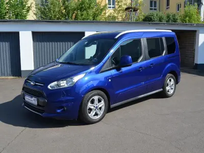 Gebraucht Ford Tourneo Connect Titanium 101 PS (74 kW) 2018 Blau Van / Kleinbus