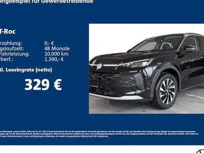 Nowe VW T-Roc Cabriolet Style 150 KM (110 kW) 2026 Czarny SUV