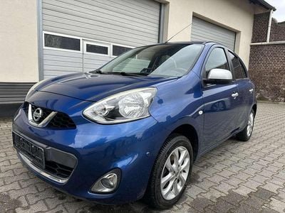 Gebraucht Nissan Micra Acenta 80 PS (58 kW) 2017 Blau Kleinwagen