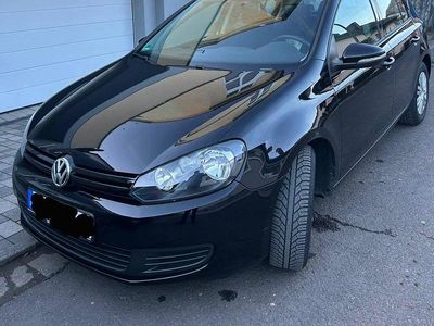 Gebraucht VW Golf VI Trendline 80 PS (58 kW) 2010 Schwarz Kleinwagen