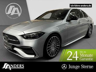 Silberlack hightechsilber Gebraucht 2024 Mercedes C300 AMG Limousine | 47.384 € (Fairer Preis)