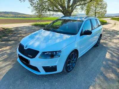 Gebraucht Skoda Octavia RS 184 PS (135 kW) 2016 Weiß Kombi
