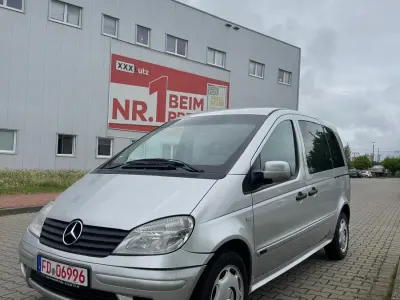 Gebraucht Mercedes Vaneo 125 PS (91 kW) 2002 Silber Van / Kleinbus