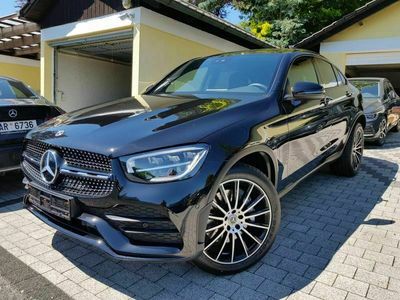 Gebraucht Mercedes GLC300 AMG 211 PS (155 kW) 2021 Schwarz (obsidianschwarz metallic) Coupé