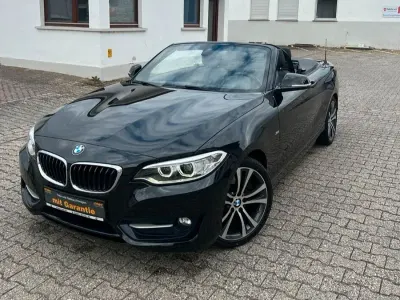Używany BMW 230 Sport Line 252 KM (185 kW) 2017 Czarny Kabriolet