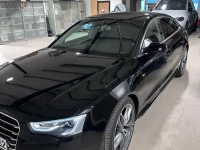 Gebraucht Audi A5 Sportback S-Line 190 PS (139 kW) 2016 Schwarz Kleinwagen