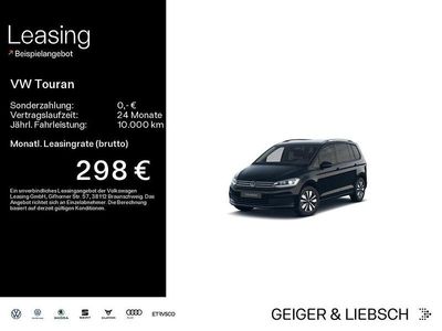 Gebraucht VW Touran Goal 150 PS (110 kW) 2025 Grenadillschwarz metallic Van / Kleinbus