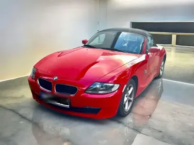 Brugt BMW Z4 Sport Line 177 HK (130 kW) 2007 Rød Cabriolet