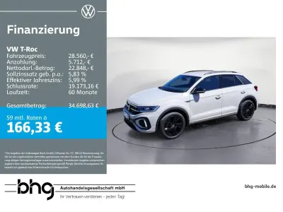 Usata VW T-Roc R-line 150 CV (110 kW) 2025 Grigio SUV