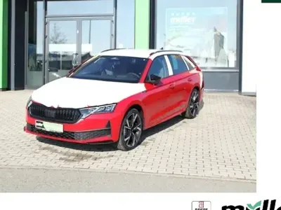 Neu Skoda Octavia SportLine 204 PS (150 kW) 2026 Rot Kombi
