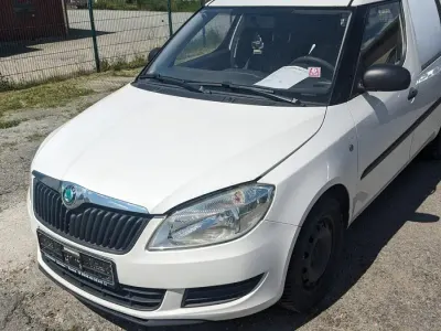 Gebraucht Skoda Roomster 90 PS (66 kW) 2015 Weiß Van / Kleinbus