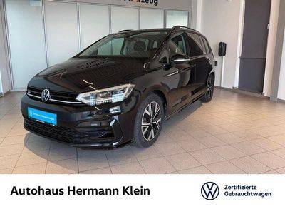 Gebraucht VW Touran Highline 150 PS (110 kW) 2020 Schwarz Van / Kleinbus