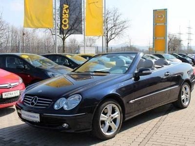 Gebraucht Mercedes CLK200 Avantgarde 163 PS (119 kW) 2004 Blau Cabrio