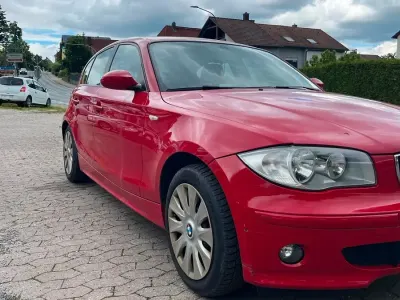 Gebraucht BMW 116 116 PS (85 kW) 2005 Rot Kleinwagen