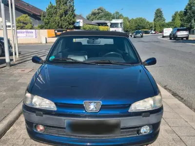 Gebraucht Peugeot 306 Cabriolet 130 PS (95 kW) 1999 Blau Cabrio