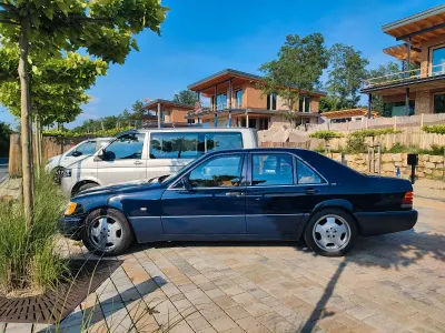 Gebraucht Mercedes S420 300 PS (220 kW) 1994 Blau Limousine