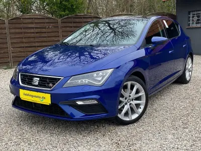 Occasion Seat Leon FR 150 ch (110 kW) 2017 Bleue Berline