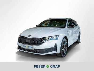 Gebraucht Skoda Octavia SportLine 150 PS (110 kW) 2025 Moonweiss metallic Kombi
