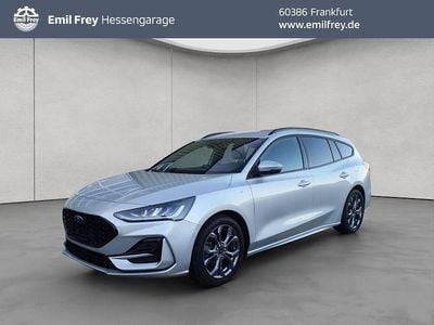 Gebraucht Ford Focus ST-Line X 125 PS (91 kW) 2023 Moondust silber metallic Kombi