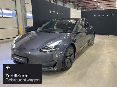 Midnight silver metallic Gebraucht 2021 Tesla Model 3 Long Range AWD Limousine | 28.300 € (Fairer Preis)