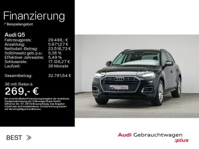 Gebraucht Audi Q5 Ambiente 163 PS (119 kW) 2022 Brillantschwarz SUV