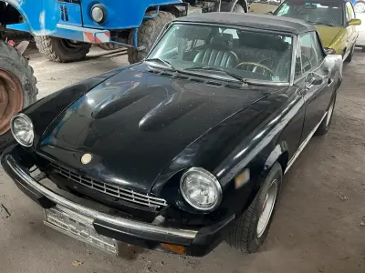 Gebraucht Fiat 124 80 PS (58 kW) 1977 Schwarz Cabrio