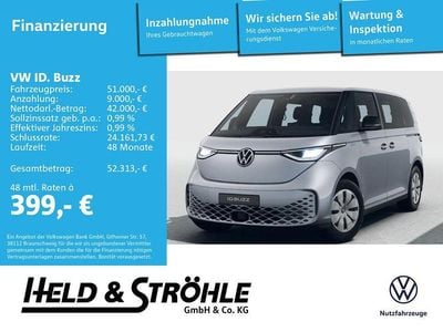 Neu VW ID. Buzz Pure 125 kW (170 PS) 2025 Monosilbermetallic Van / Kleinbus