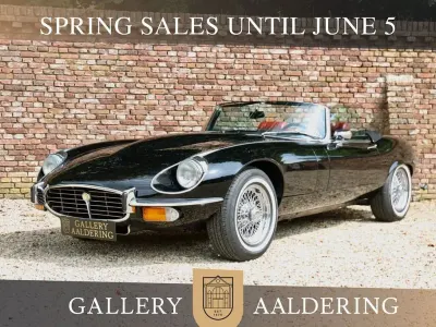 Occasion Jaguar E-Type 265 PK (194 kW) 1974 Zwart Cabriolet