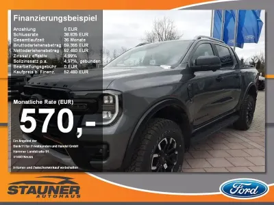 Neu Ford Ranger Wildtrack 205 PS (150 kW) 2026 Carbonizedgrau Pickup