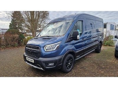 Usata Ford Transit 185 CV (136 kW) 2021 Blu Furgone
