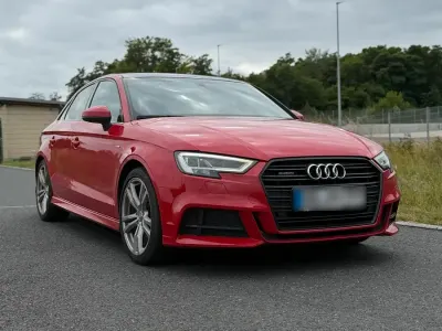 Gebraucht Audi A3 S-Line 190 PS (139 kW) 2017 Rot Limousine