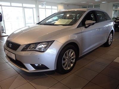 Usata Seat Leon ST Style 110 CV (80 kW) 2016 Argento Station wagon