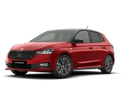 Neu Skoda Fabia Monte Carlo 116 PS (85 kW) 2026 Velvetrot metallic / blackmagic perleffekt Kleinwagen