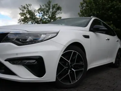 Gebraucht Kia Optima GT-Line 136 PS (100 kW) 2019 Weiß Kombi