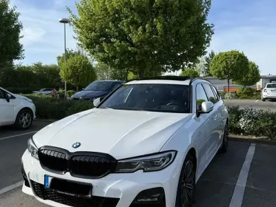 Brugt BMW 330e M Sport 292 HK (214 kW) 2021 Hvid Stationcar