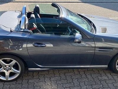 Gebraucht Mercedes SLK200 AMG line 184 PS (135 kW) 2013 Grau Cabrio