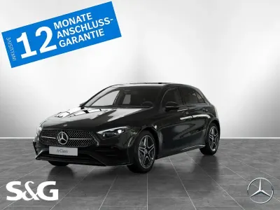 Gebraucht Mercedes A200 AMG 163 PS (119 kW) 2025 Unilack nachtschwarz Limousine