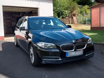 Gebraucht BMW 520 190 PS (139 kW) 2017 Schwarz Kombi