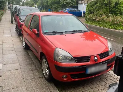 Gebraucht Renault Clio 2004 Orange Kleinwagen