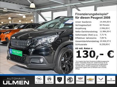 gebraucht Peugeot 2008 Allure BLACK EDITION PureTech 130 EU6d-T Navi Klimaautomatik