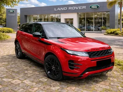 Brugt Land Rover Range Rover evoque Black Edition 249 HK (183 kW) 2022 Rød SUV