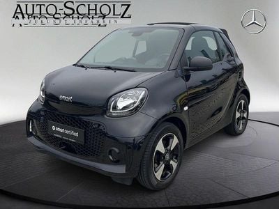 Schwarz Gebraucht 2021 Smart ForTwo Electric Drive Cabrio | 11.241 € (Guter Preis)