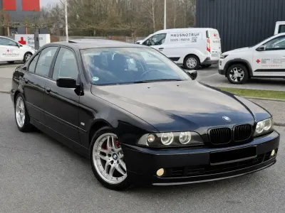 Brugt BMW 525 192 HK (141 kW) 2002 Sort Sedan