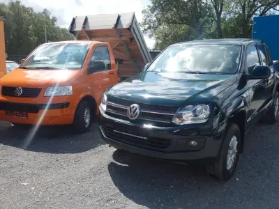 Gebraucht VW Amarok Trendline 122 PS (89 kW) 2011 Grün Pickup